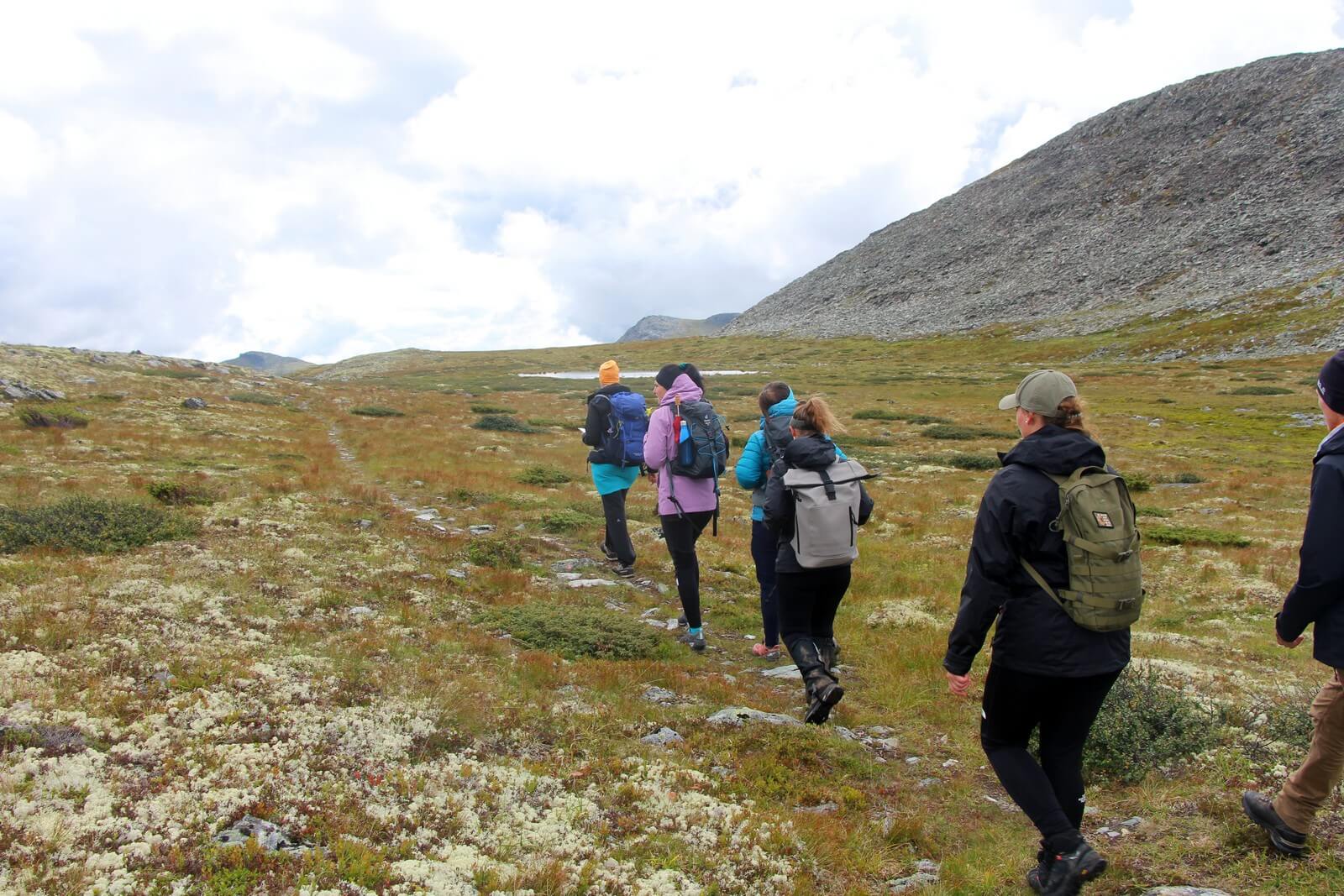 Foto: Wandern ber Flechten im Rondane Nationalpark - Lupe Reisen