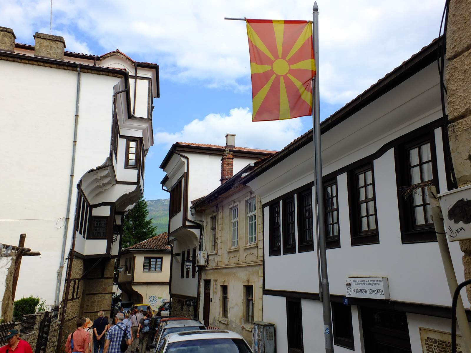 Foto: In der Altstadt der Weltkulturerbe-Stadt Ohrid in Nordmazedonien - Lupe Reisen
