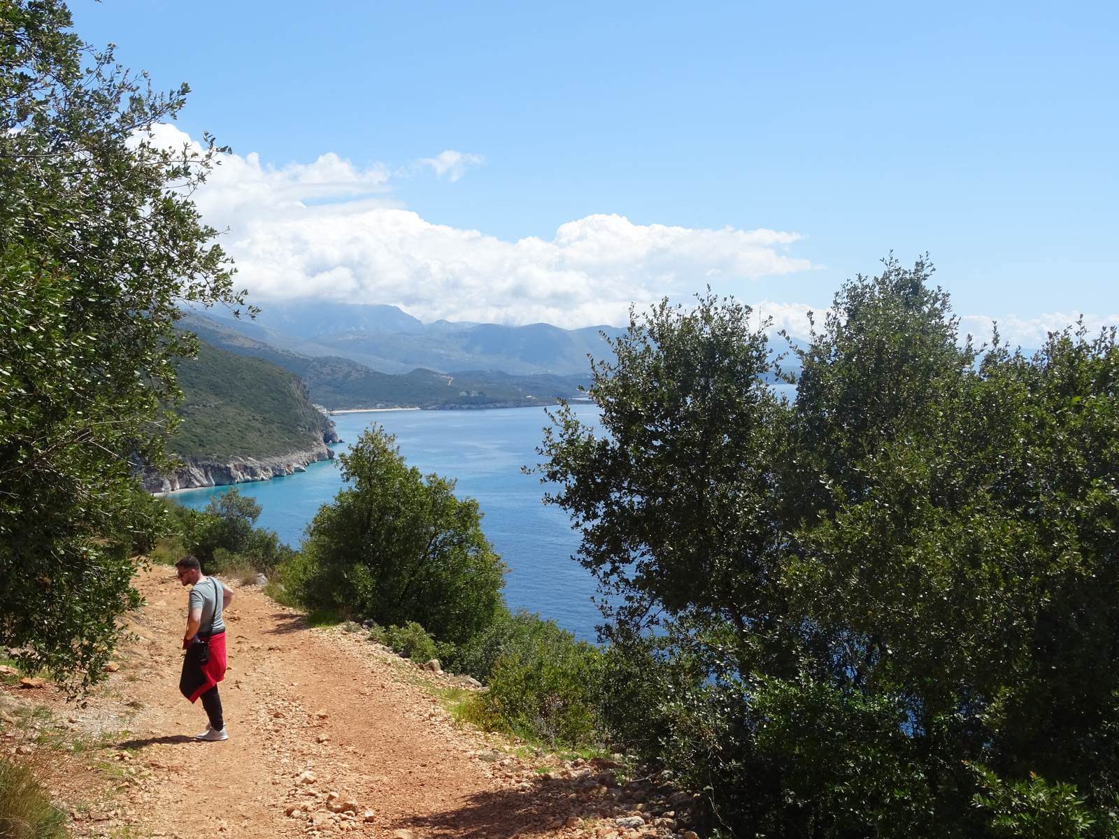 Foto: Ksten-Wanderweg an der albanischen Riviera - Lupe Reisen