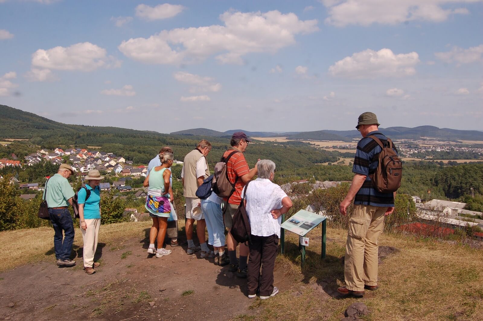 Panoramablick vom Ettringer Bellerberg - Lupe Reisen