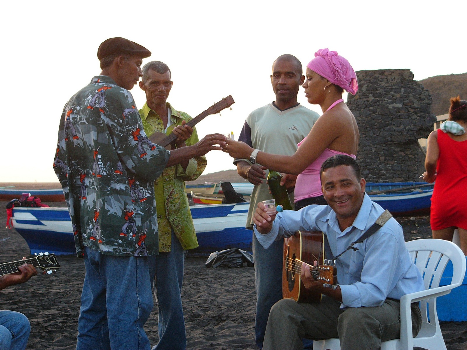Livemusik am Strand auf den Kapverden - Lupe Reisen