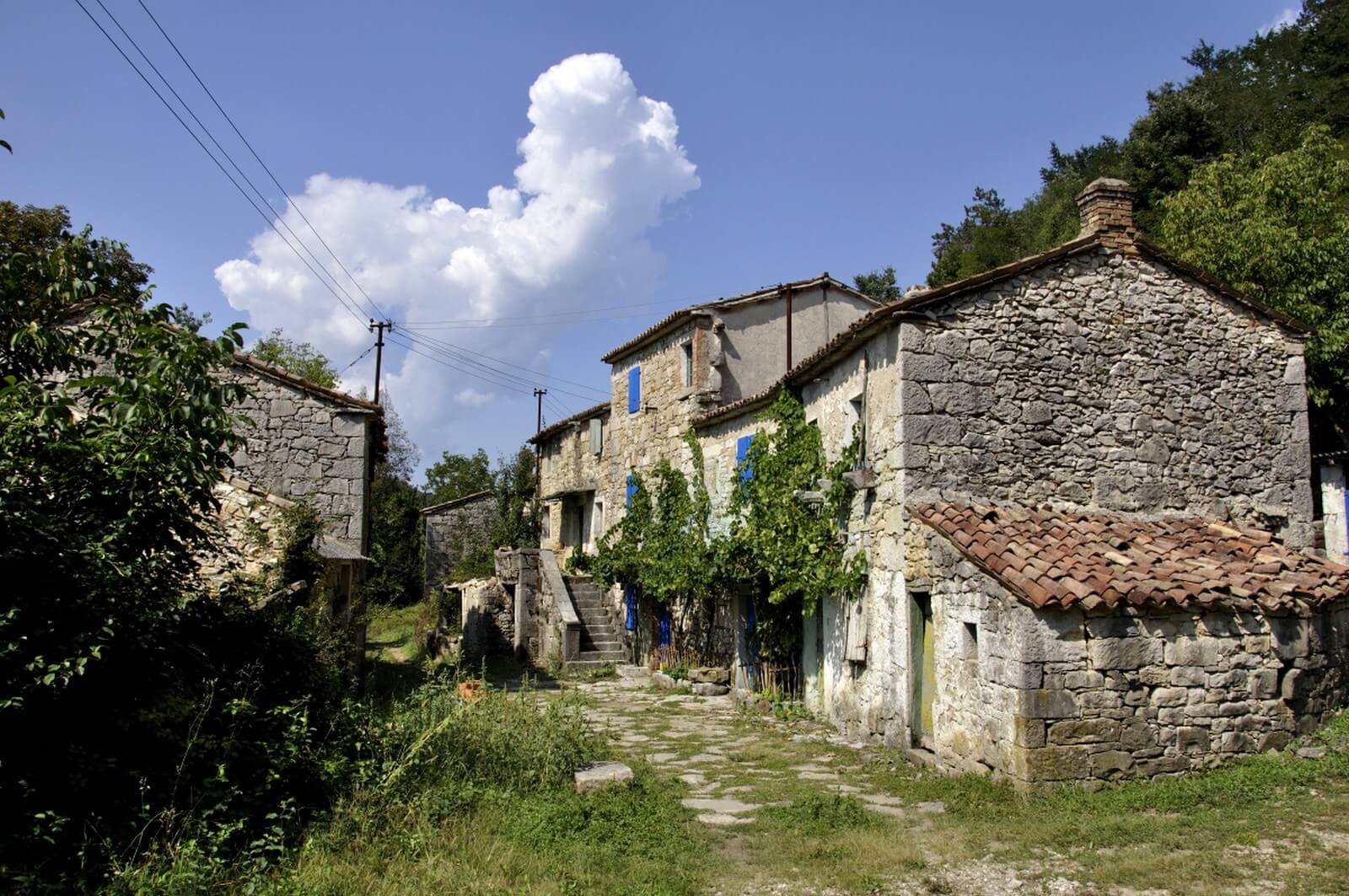 Foto: Bauernhof im Hinterland von Istrien - Lupe Reisen