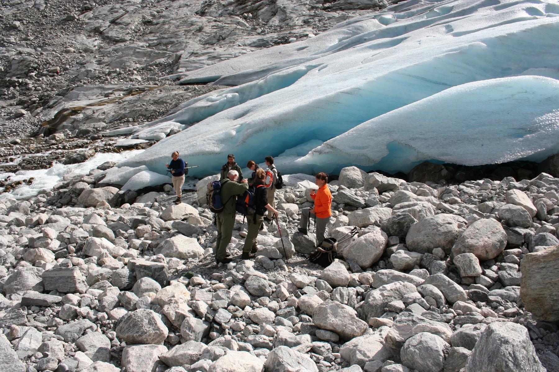 Wanderung entlang der Gletschermassen - Lupe Reisen